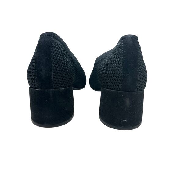 Eileen Fisher Gabby Recycled Stretch Knit Pump Heels Black Size US 8.5‎ - Picture 7 of 12